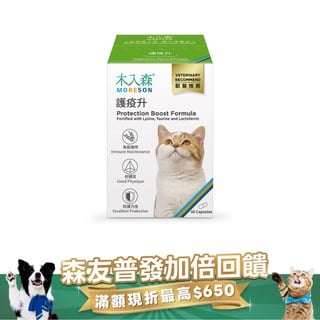 木入森 貓咪護疫升 60顆｜貓咪離胺酸